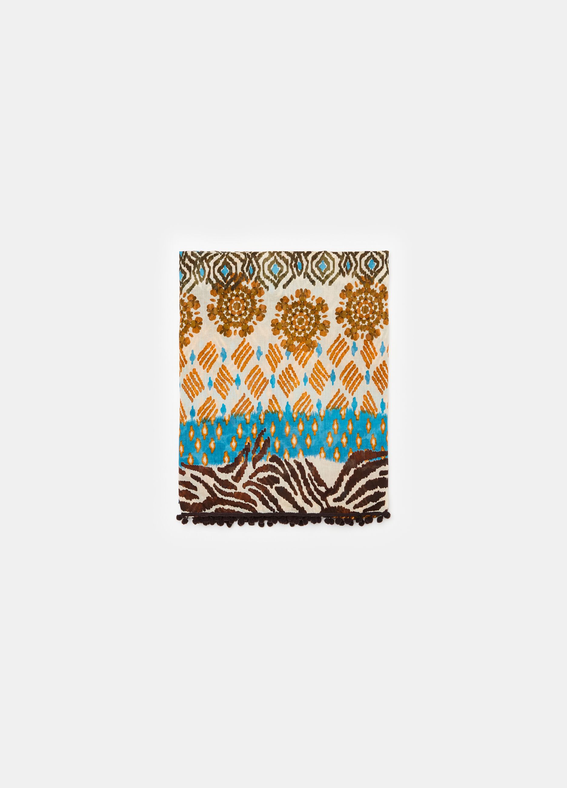 Ovs Pareo con stampa patchwork tribale