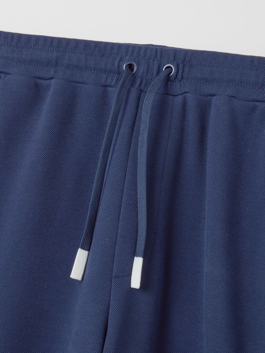Jogger in tessuto elasticizzato con bande laterali ALTAVIA COURT_5