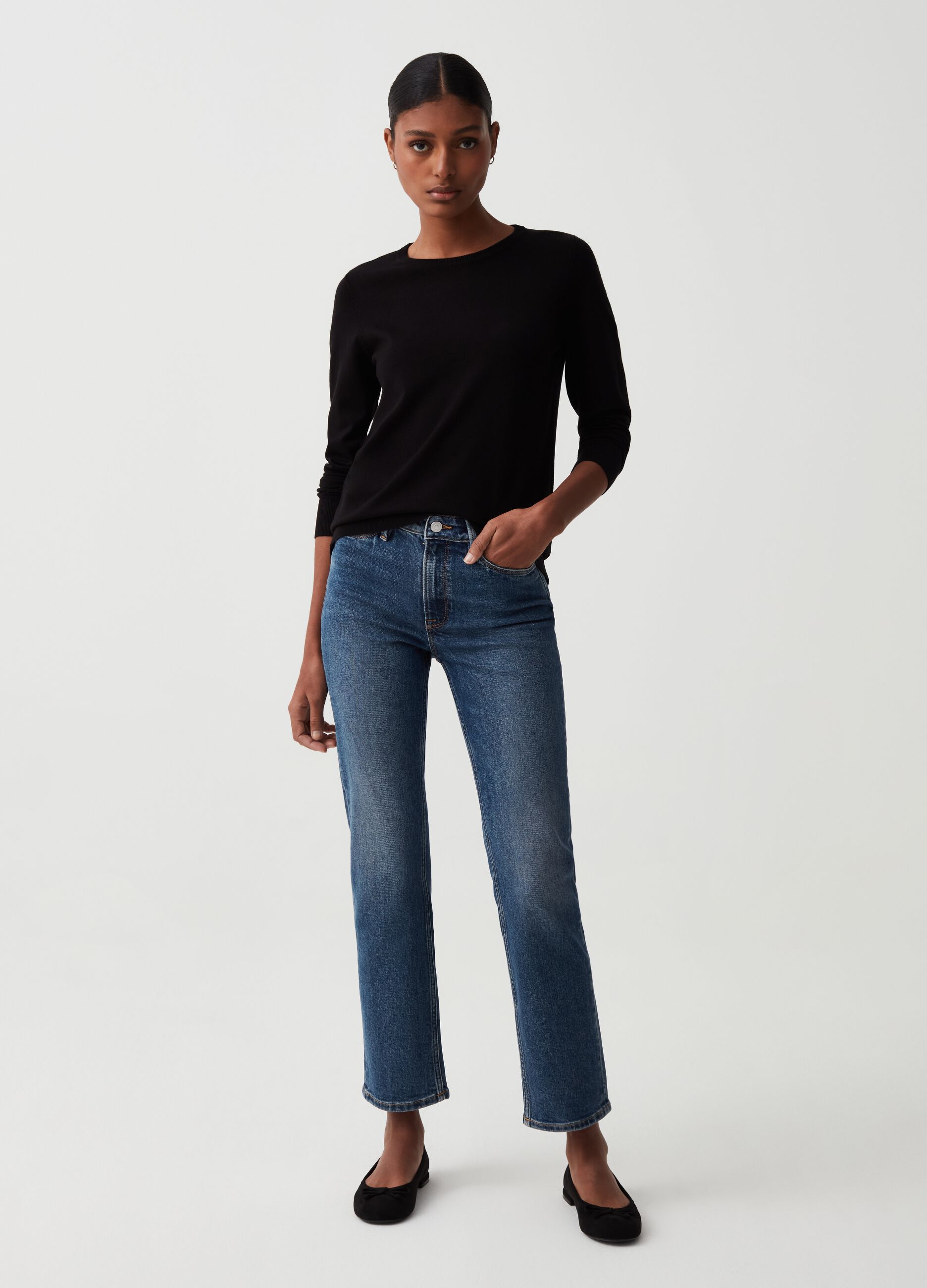 Crew-neck pullover