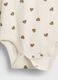 White cotton bodysuit for infants_3