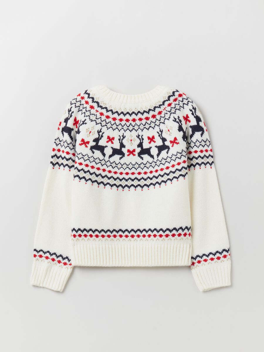 Pullover con disegno norvegese_1