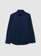 Blue regular fit shirt_4