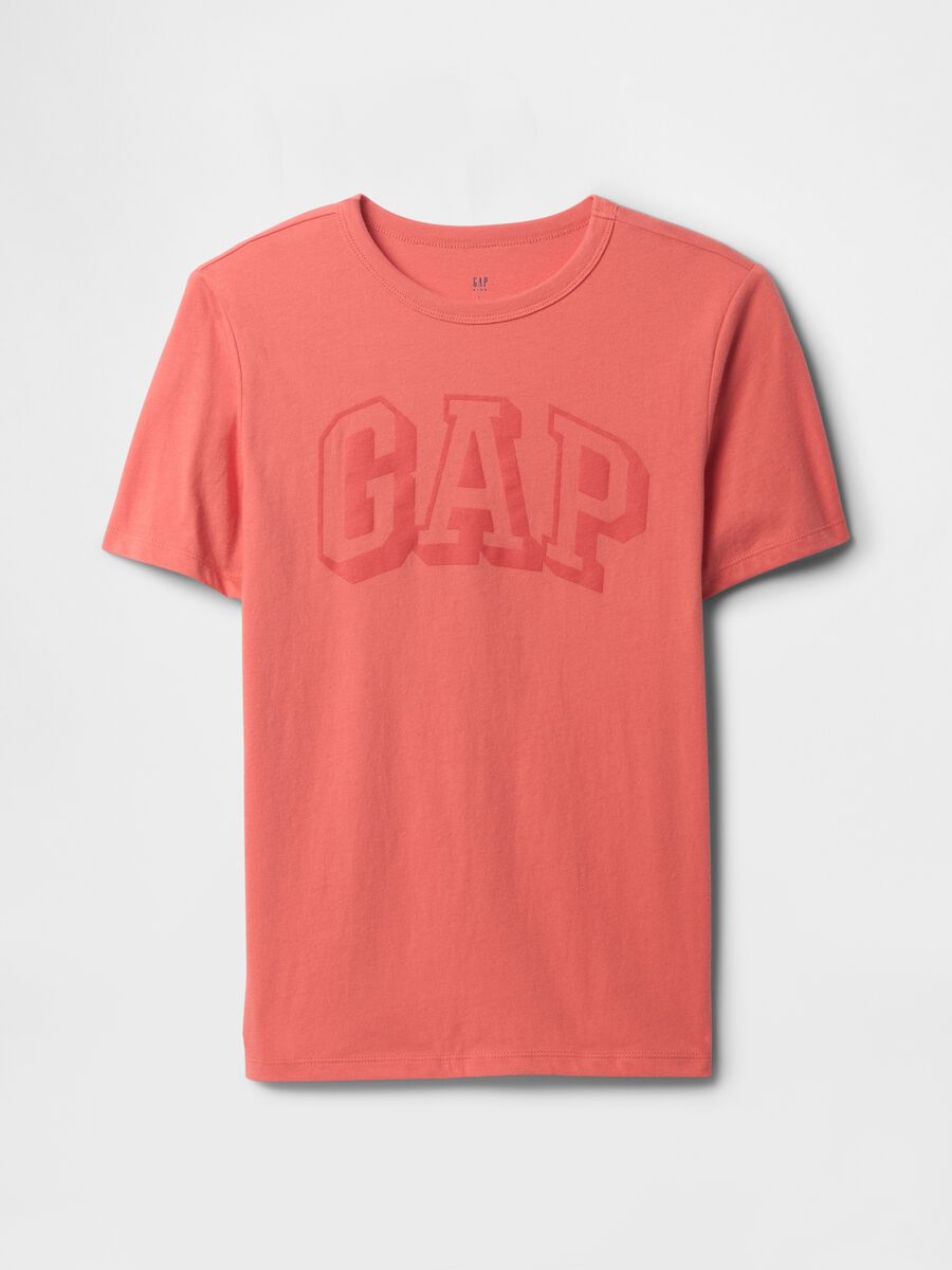 GAP Kids Orange Short Sleeve Cotton T-shirt_0