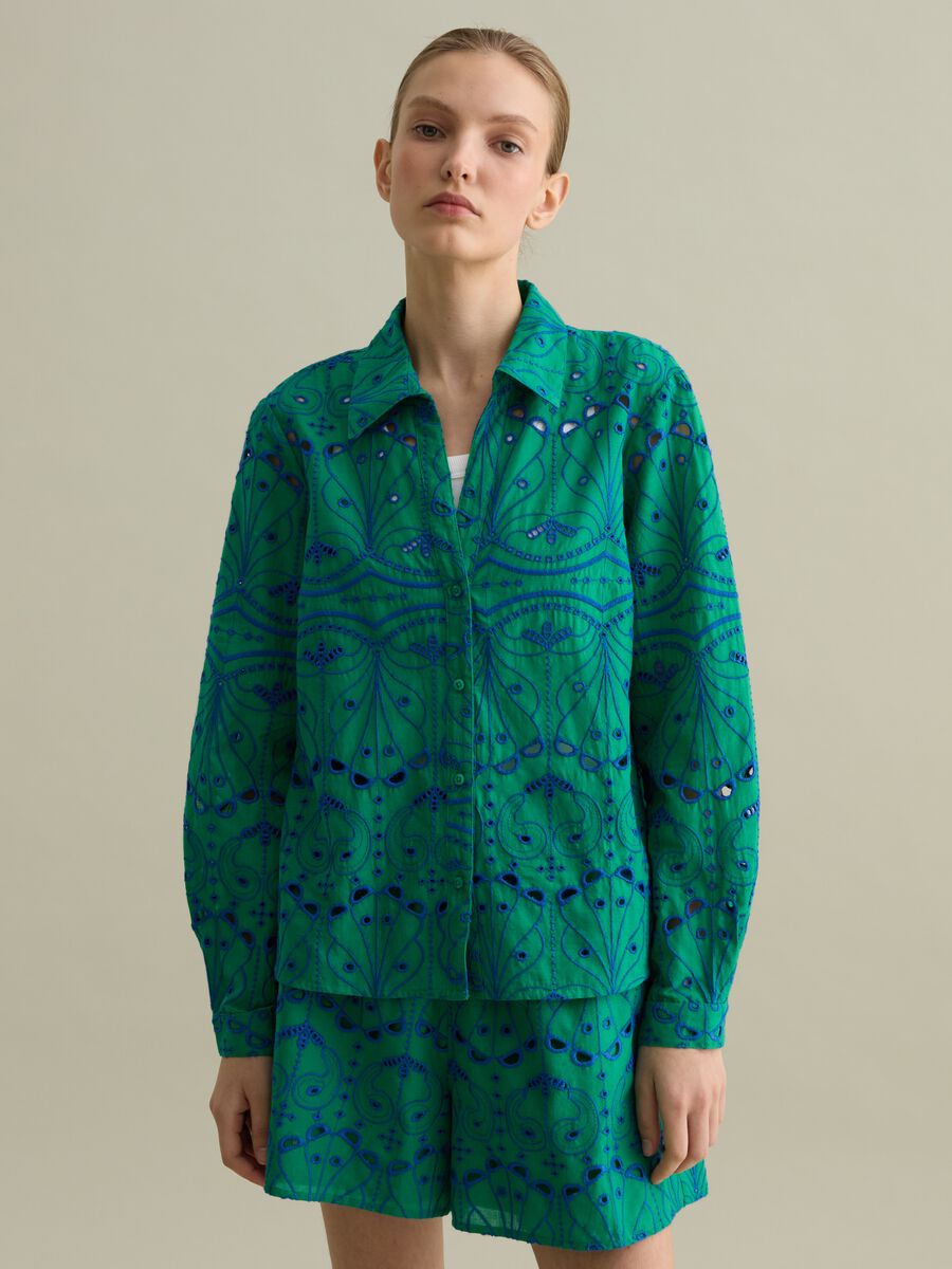 Broderie anglaise shirt_0