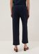 Straight Jogger Trousers in Stretch Cotton Blue_2