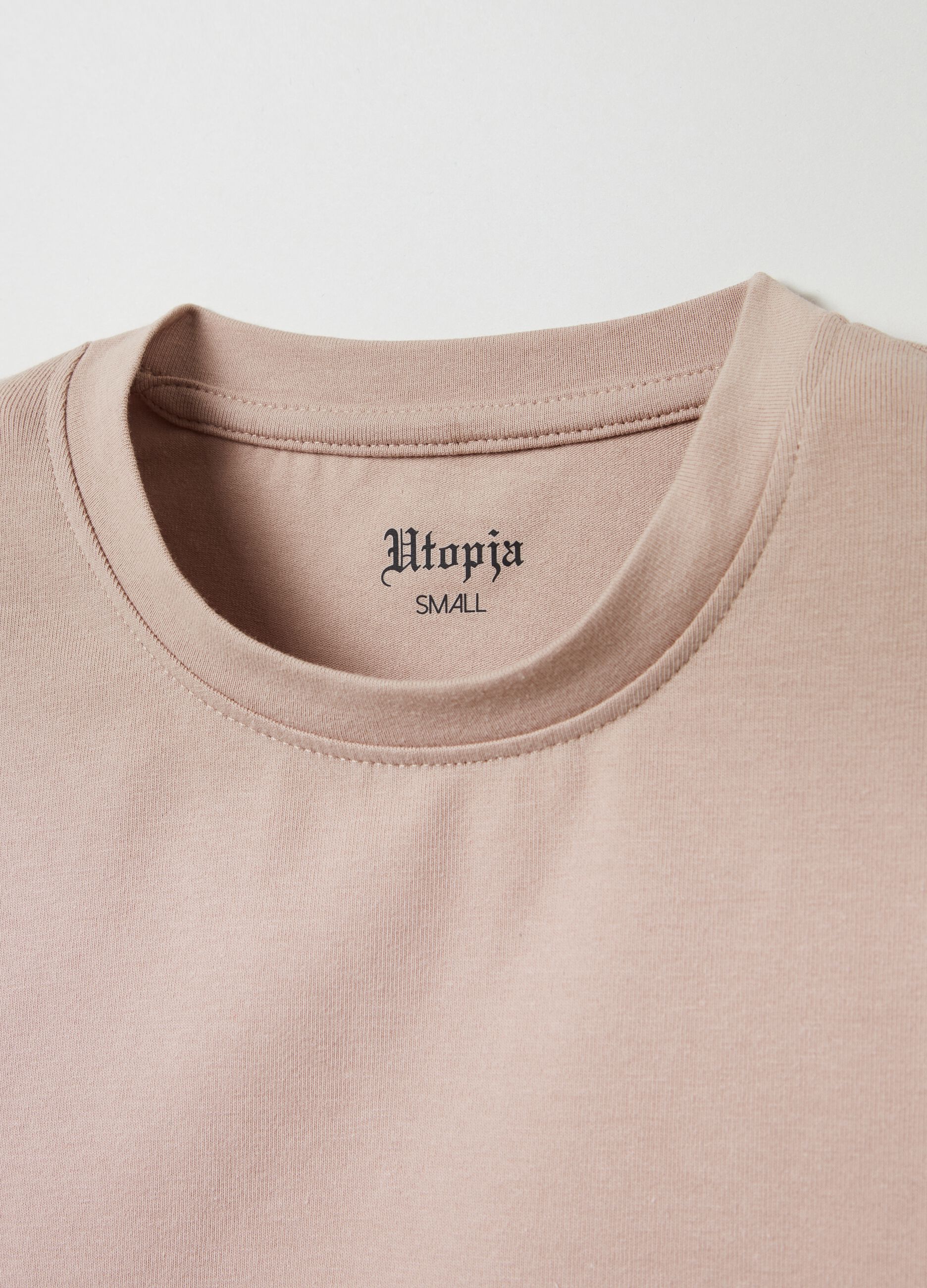 Crop T-shirt Sand