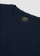 Blue regular-fit Supima cotton crew-neck T-shirt_5