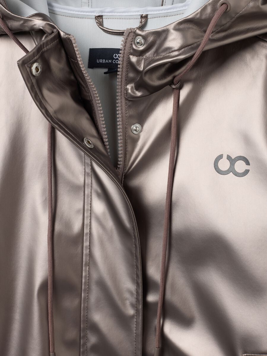 Brown regular fit jacket_5