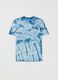 T-shirt Tie Dye con stampa "That's Rad"_3