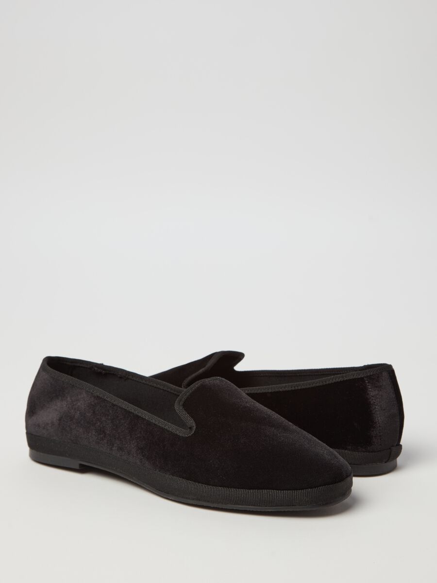 Velvet Friulian slippers_3