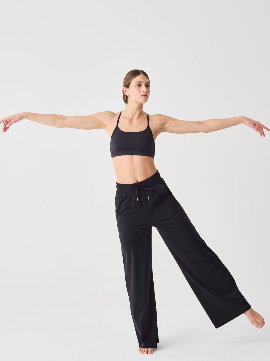 ALTAVIA STUDIO sports bra with crossover shoulder straps_0