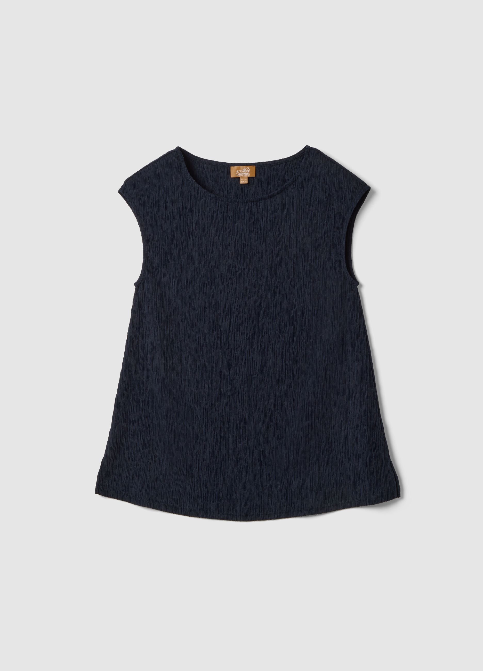 T-shirt premaman blu regular fit