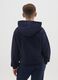 Boys' Blue Hoodie in Pure Cotton Regular Fit_1
