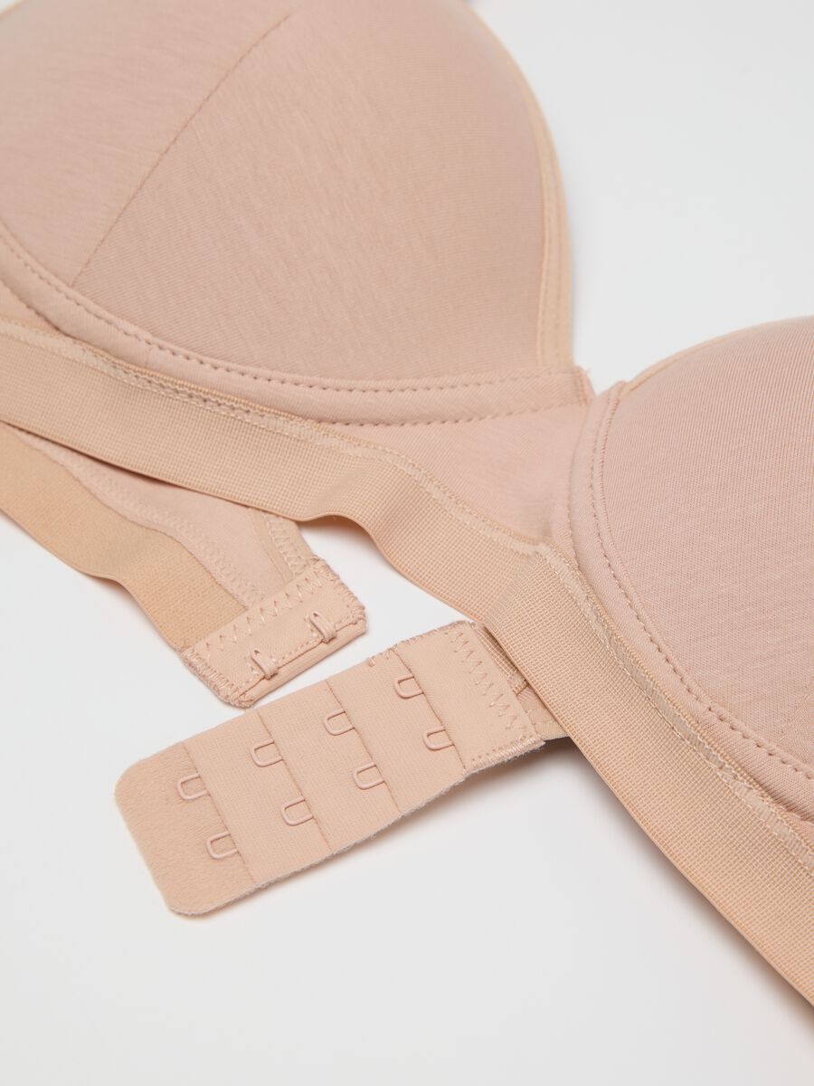 Nude padded full-coverage bra_1