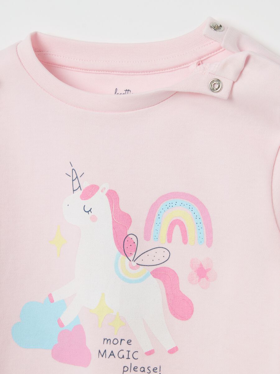 Cotton pyjamas with unicorns print_2