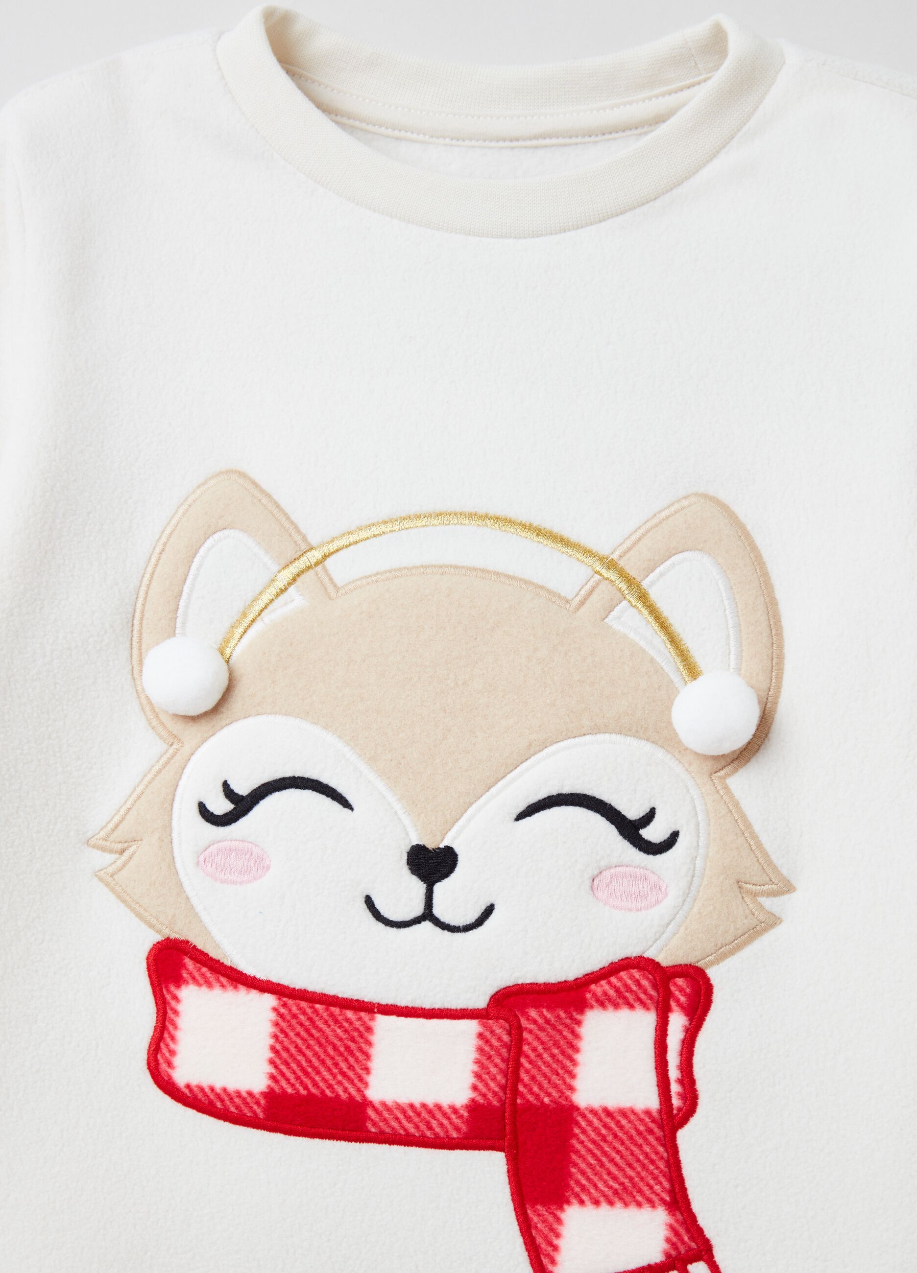 Pigiami Bambina in Cotone in Pile Lunghi e Corti OVS