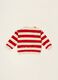 Multicolour striped cotton-blend baby sweatshirt, regular fit_2