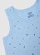 Boys' regular fit pure cotton multicolour tank top twin pack_2
