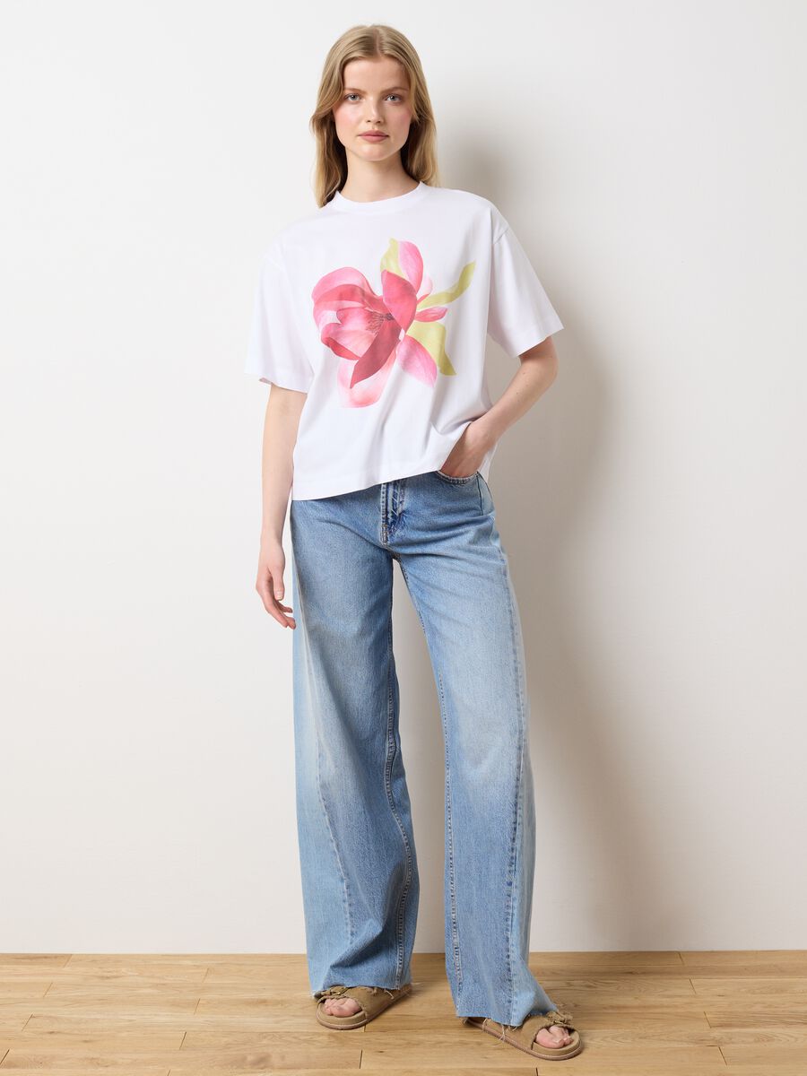Les Copains Colourful Flower T-shirt_2