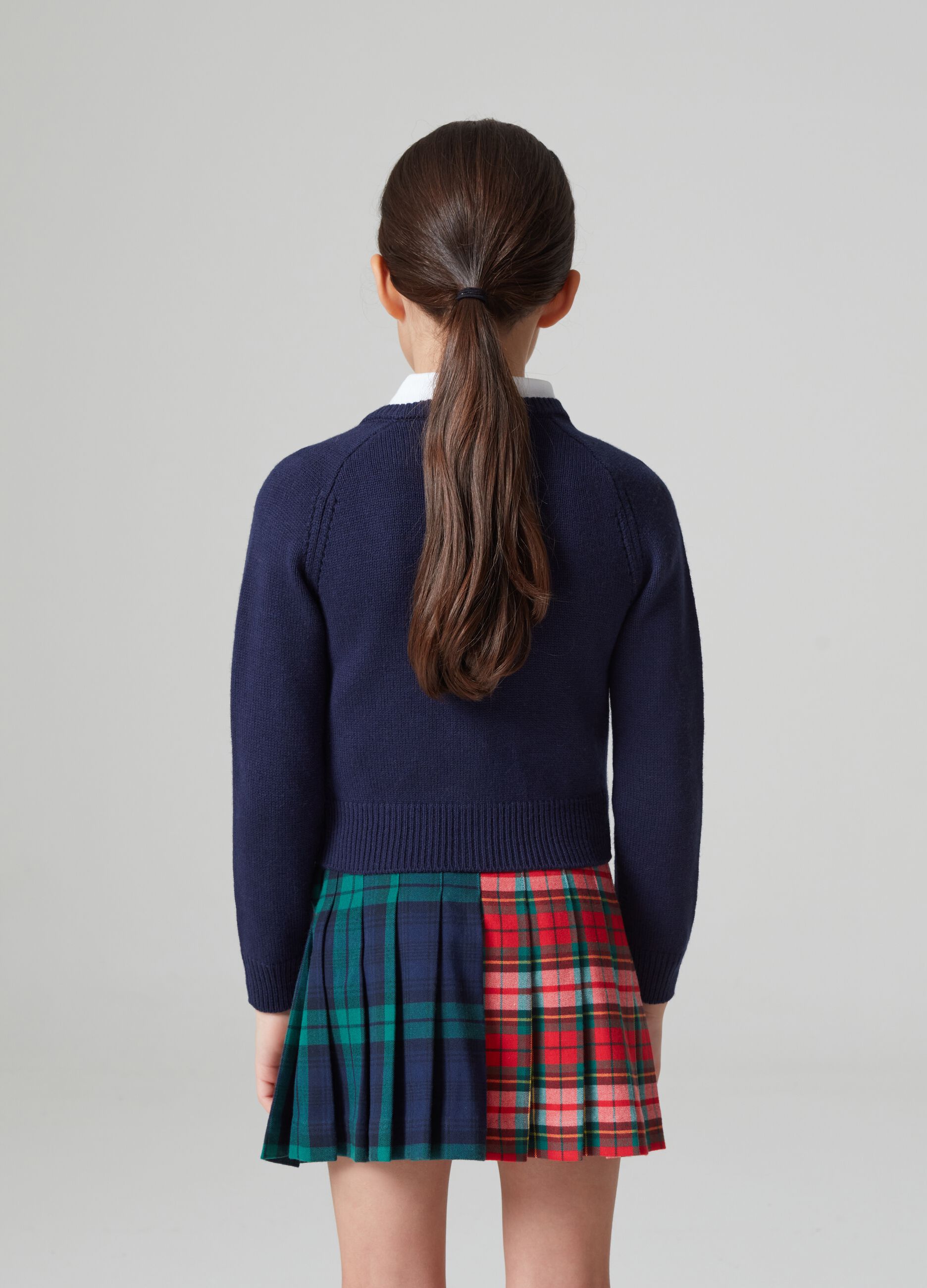 Cardigan in misto lana