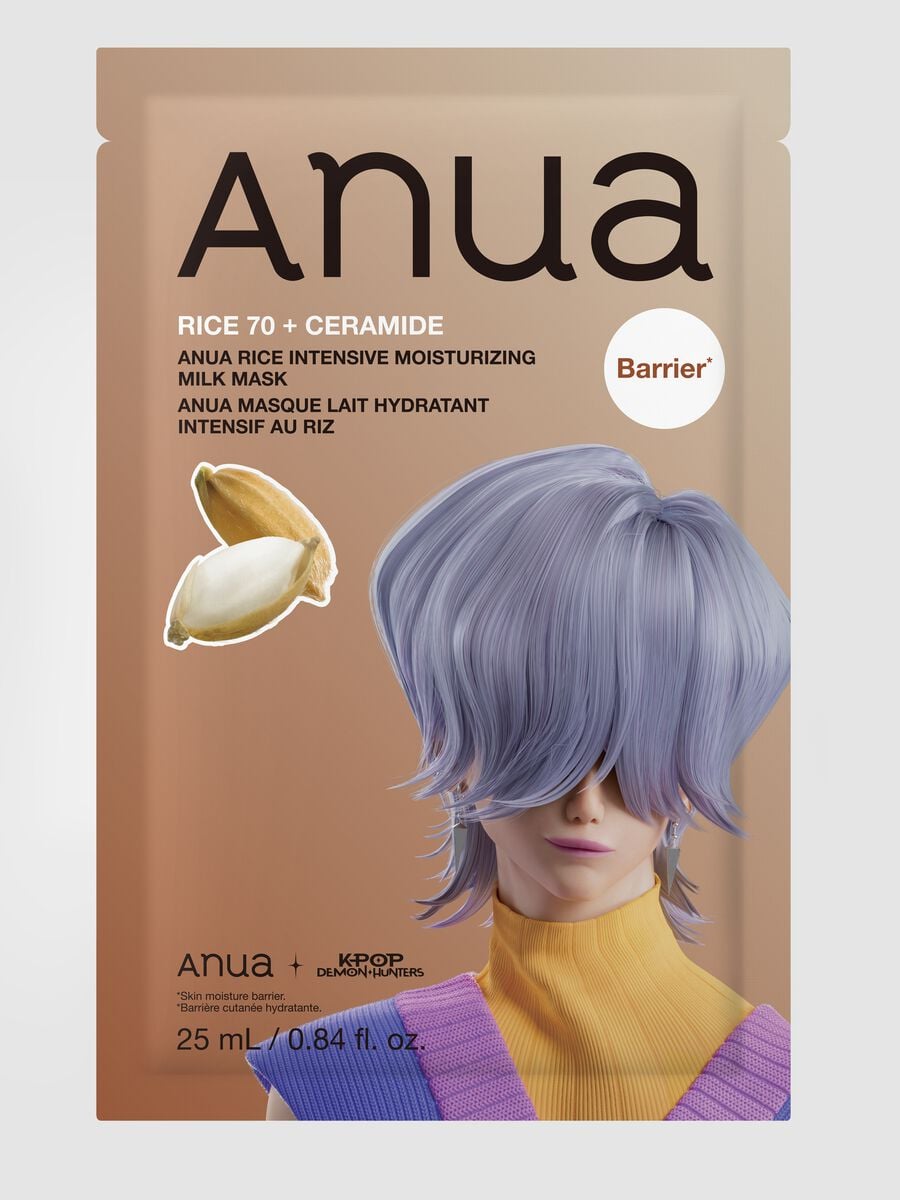 Rice 70 Intensive Moisturising Milk Mask 25 ml | Anua K-Pop Demon Hunters_0