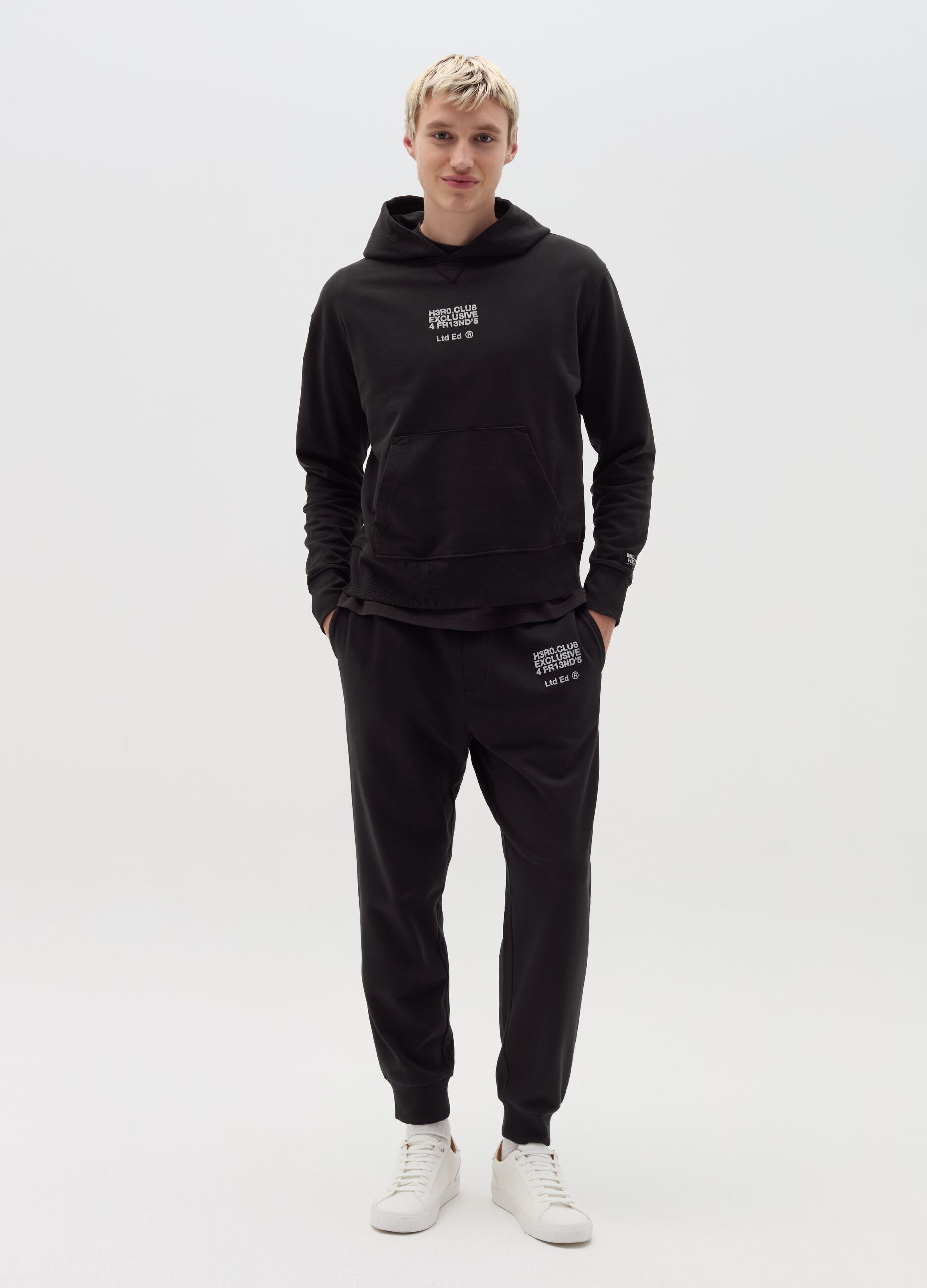 Hoodie with print