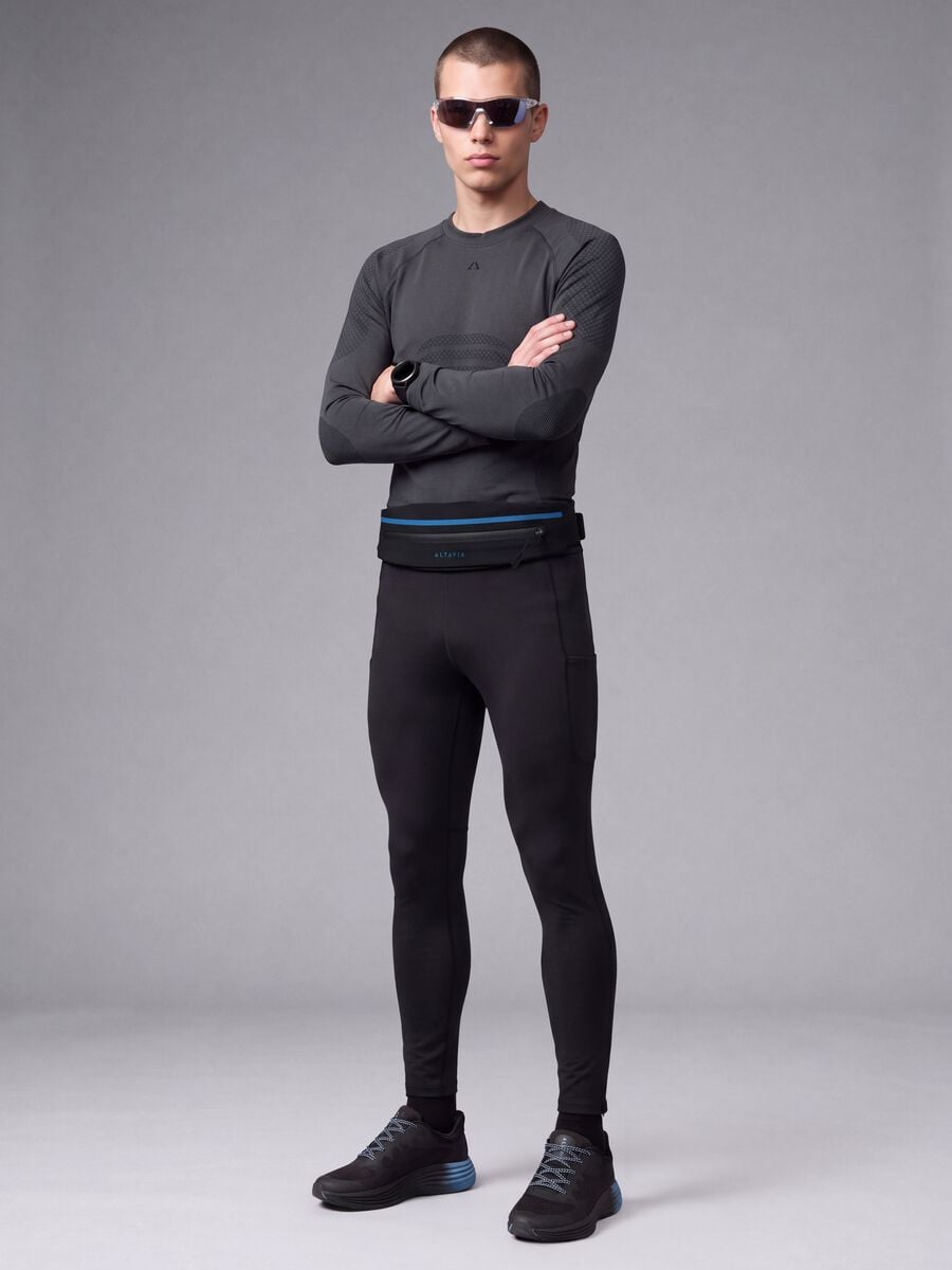 ALTAVIA Easy Dry black stretch technical trousers_1