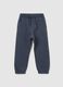 Children's trousers in pure cotton blue regular fit_0