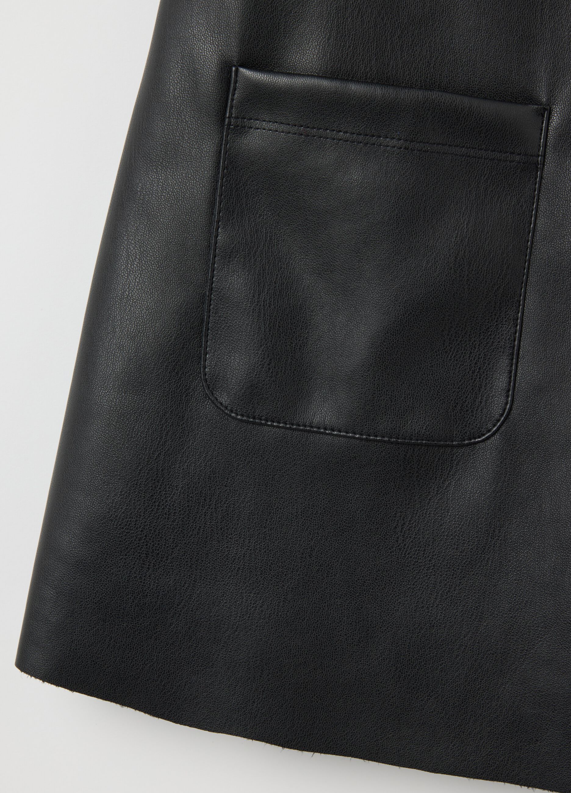 Black regular fit girls' dress