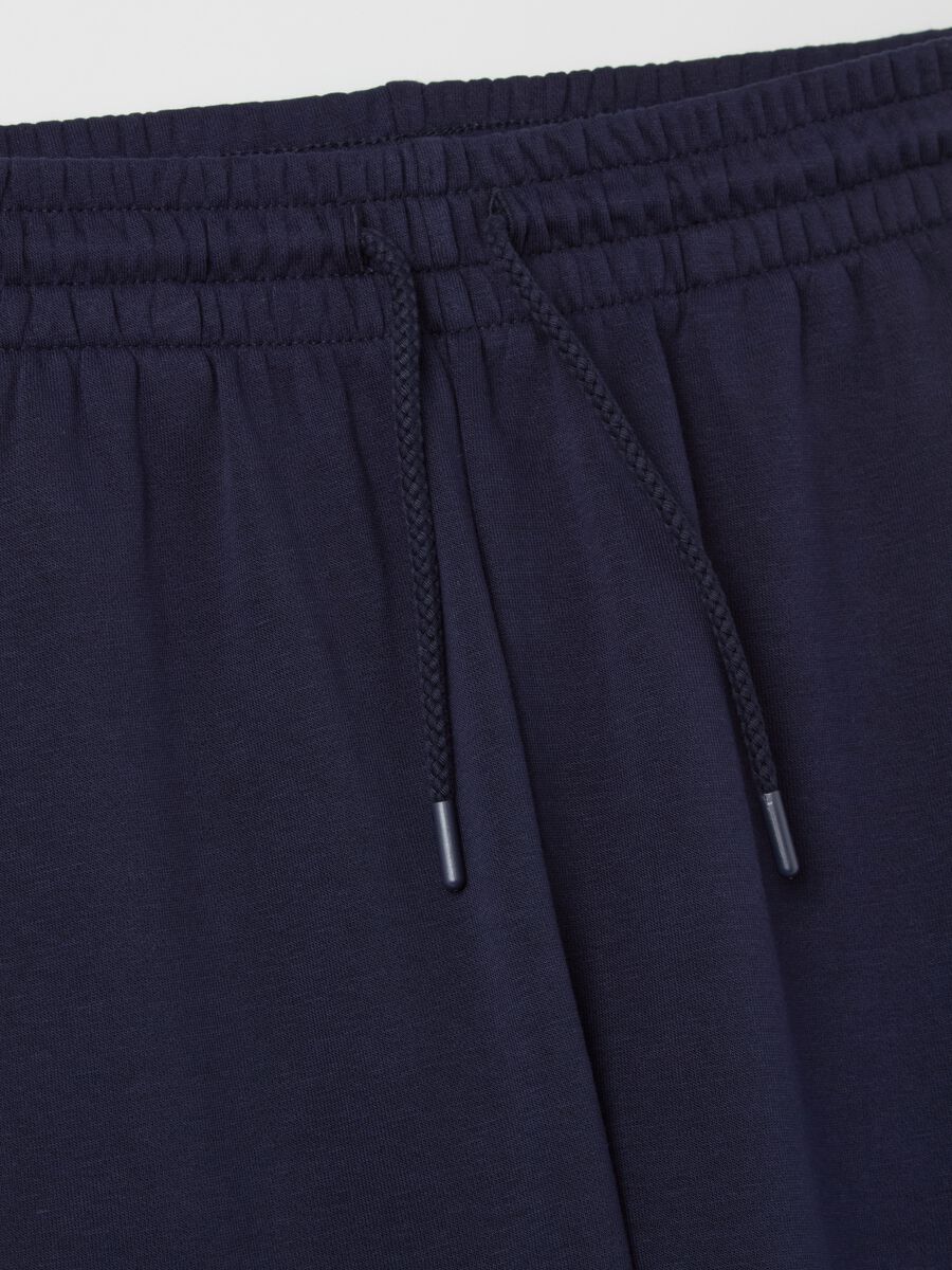 Essential joggers in fleece with drawstring_5