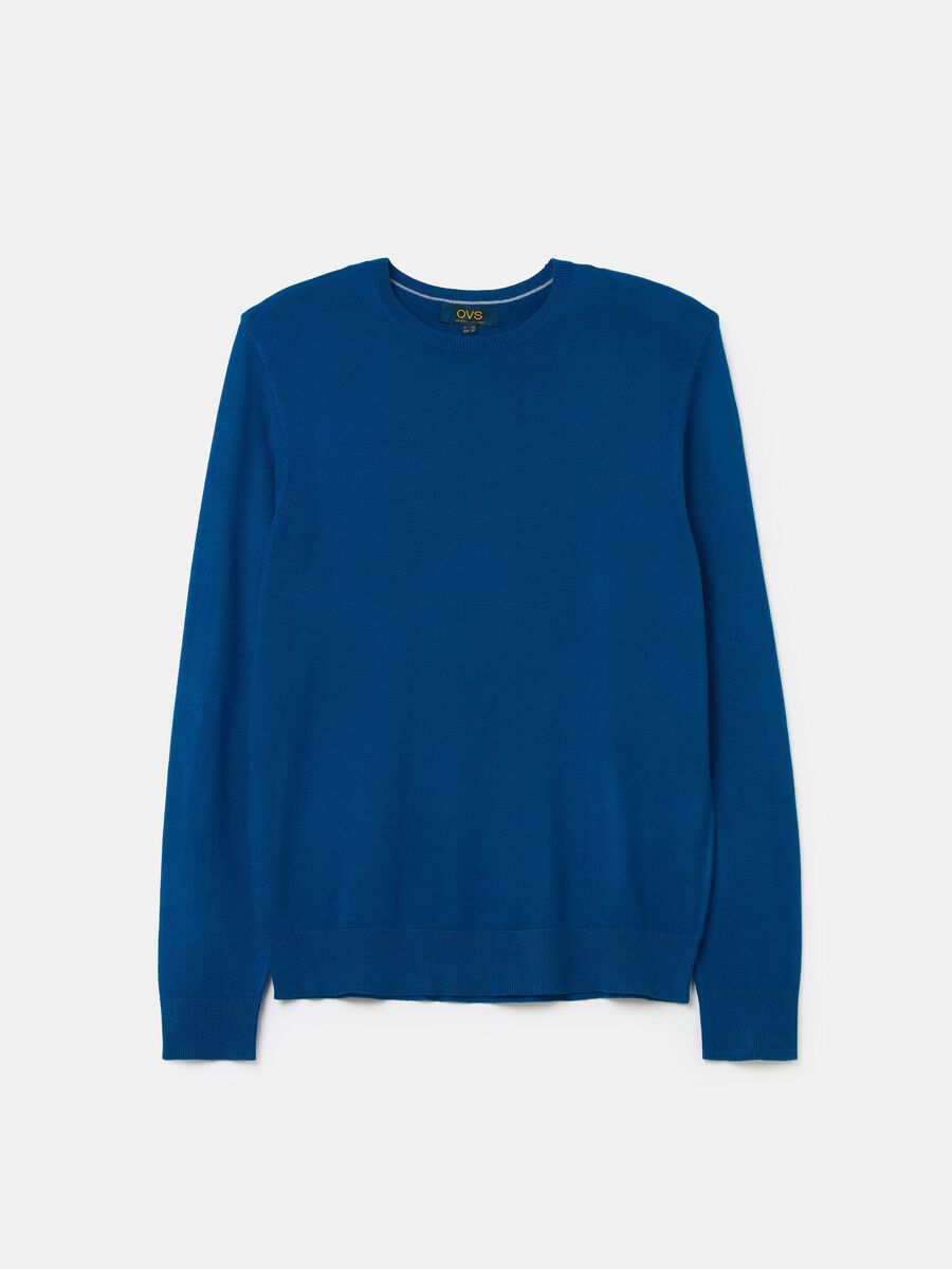 Round neck pullover_4