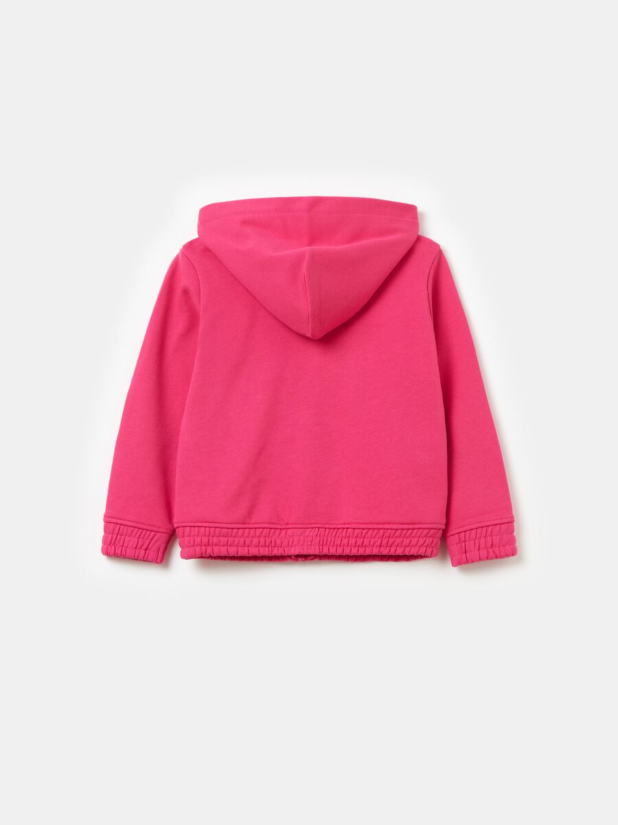 Essential organic cotton full-zip sweatshirt with hood_1