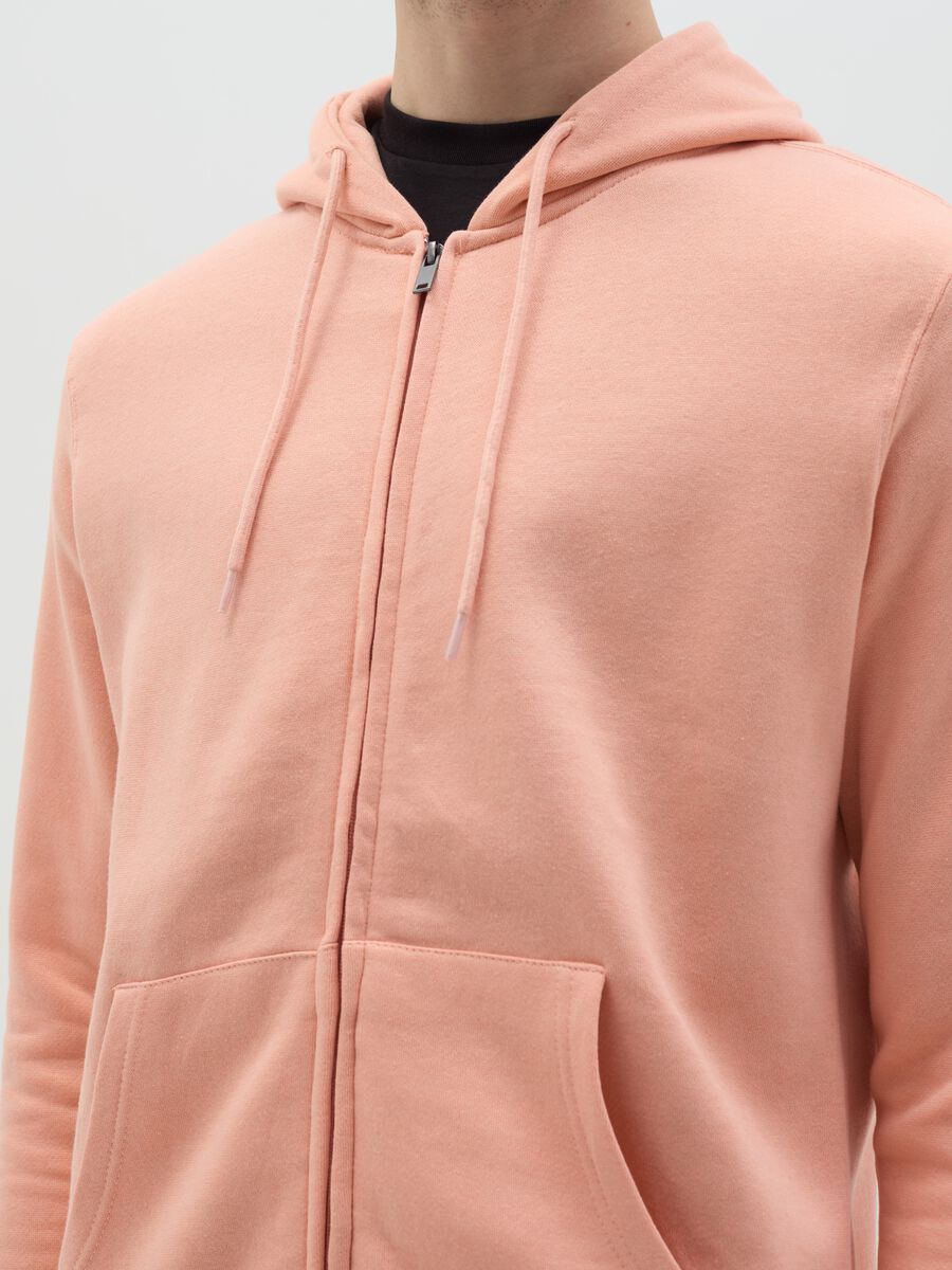 Essential full-zip sweatshirt with hood_2