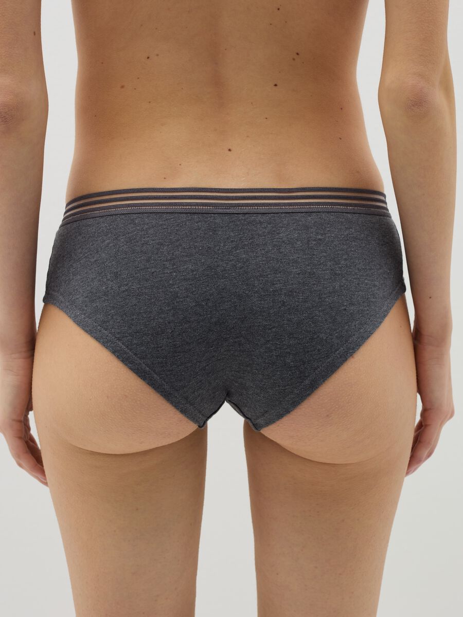 Bipack culotte con profilo rigato_2