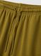 Green cotton-blend regular-fit shorts with elasticated waistband_5