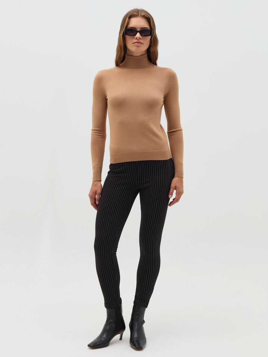 Pullover a collo alto_1