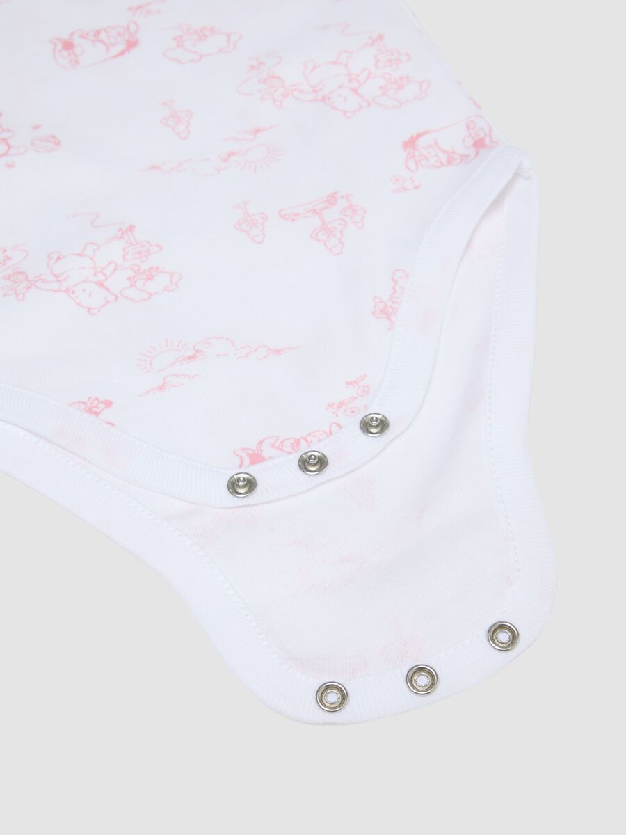 Bipack body in puro cotone multicolor da neonata con Winnie-The-Pooh_3