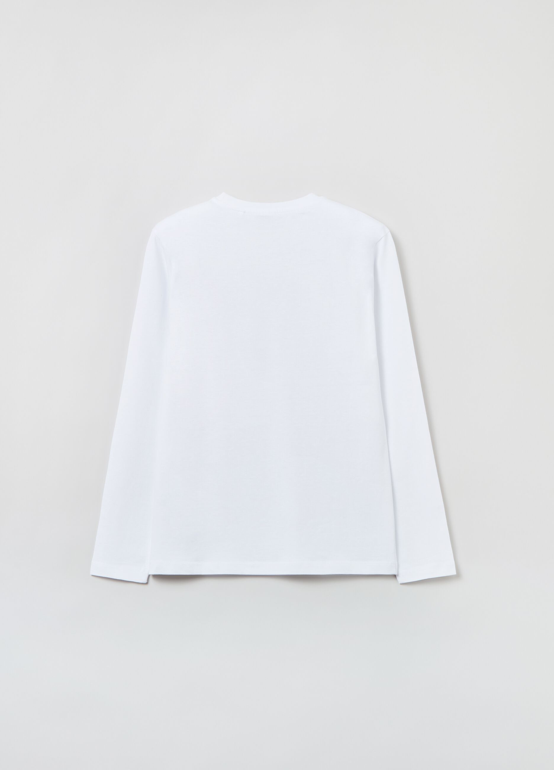 T-shirt in cotone tinta unita