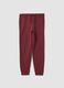 Brown joggers in 100% organic cotton_0