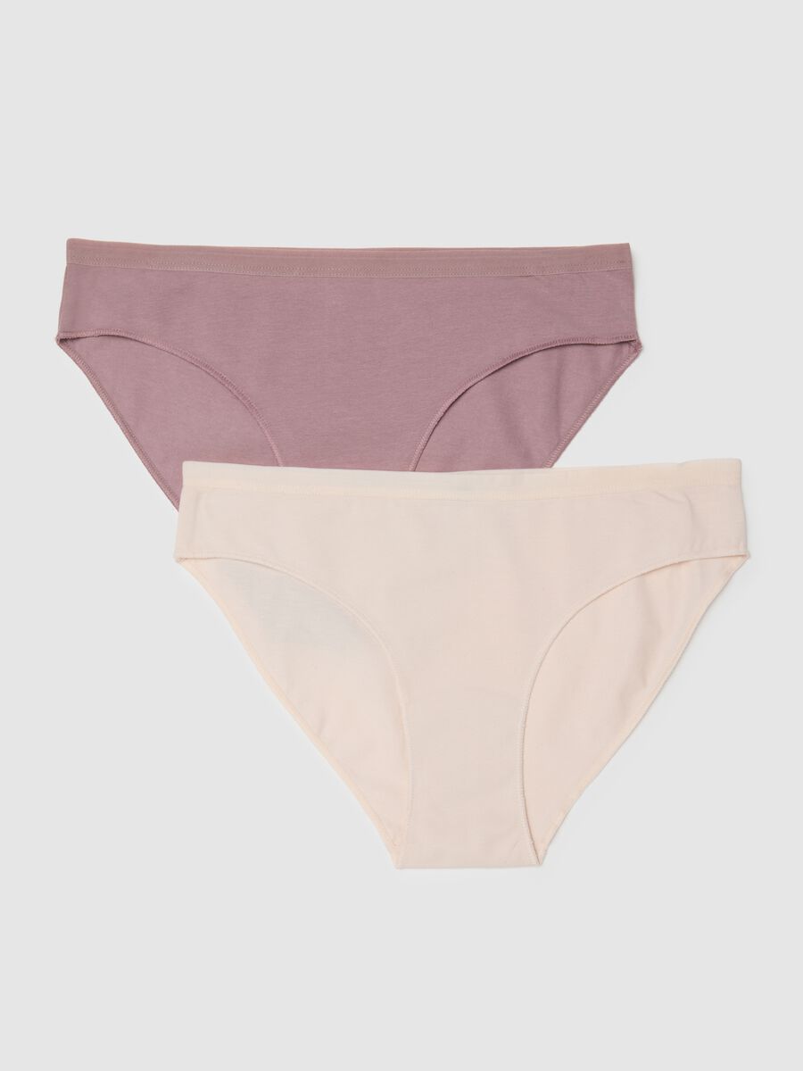 Multicolour regular fit stretch cotton briefs twin pack_4