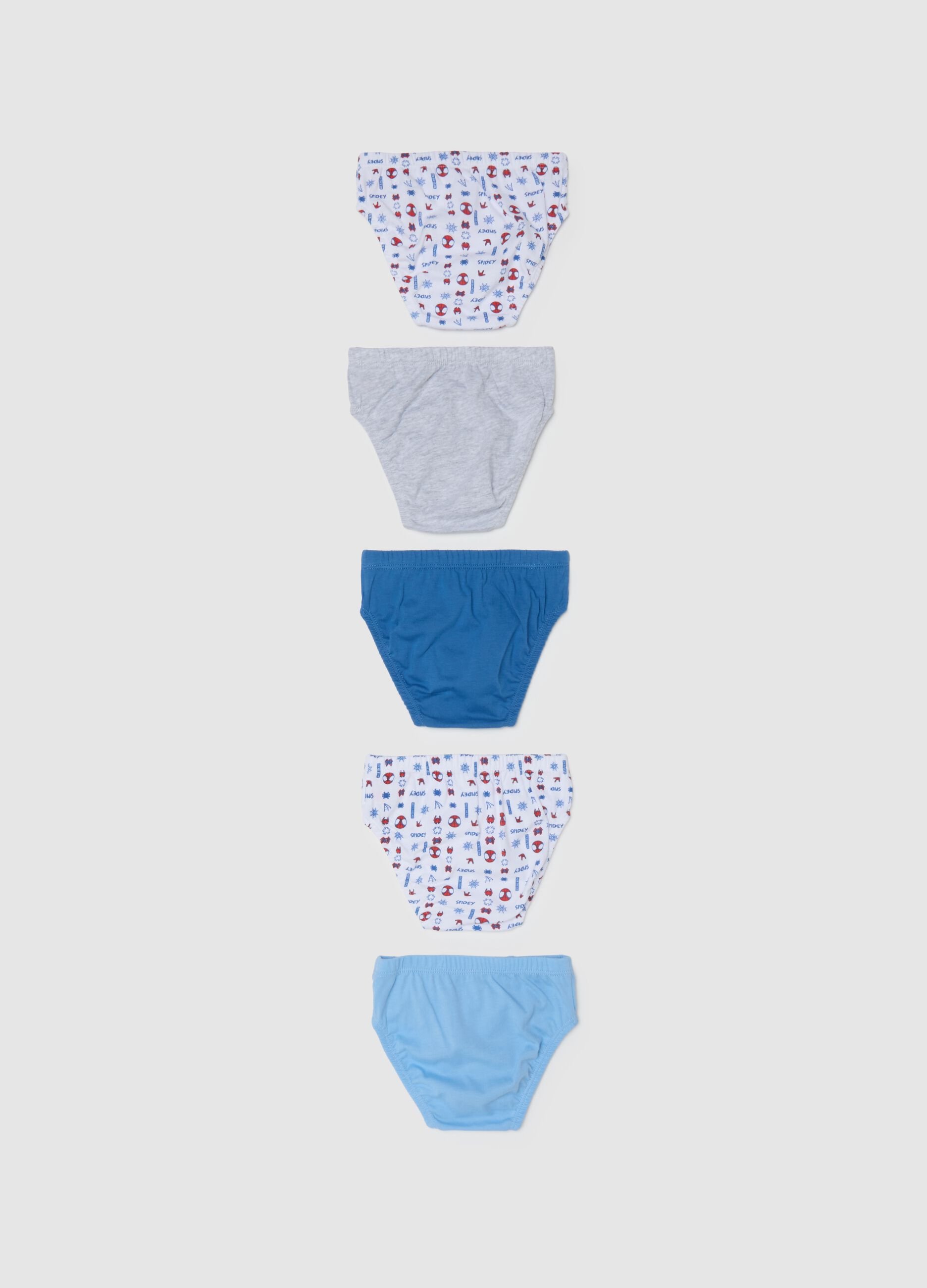 Multipack of newborn cotton underwear in multicolour regular fit