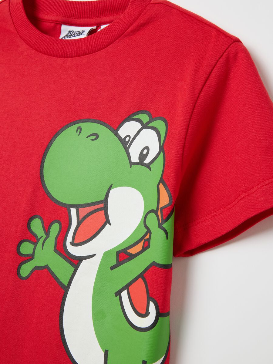 Red T-shirt in cotton with Super Mario™ print_2