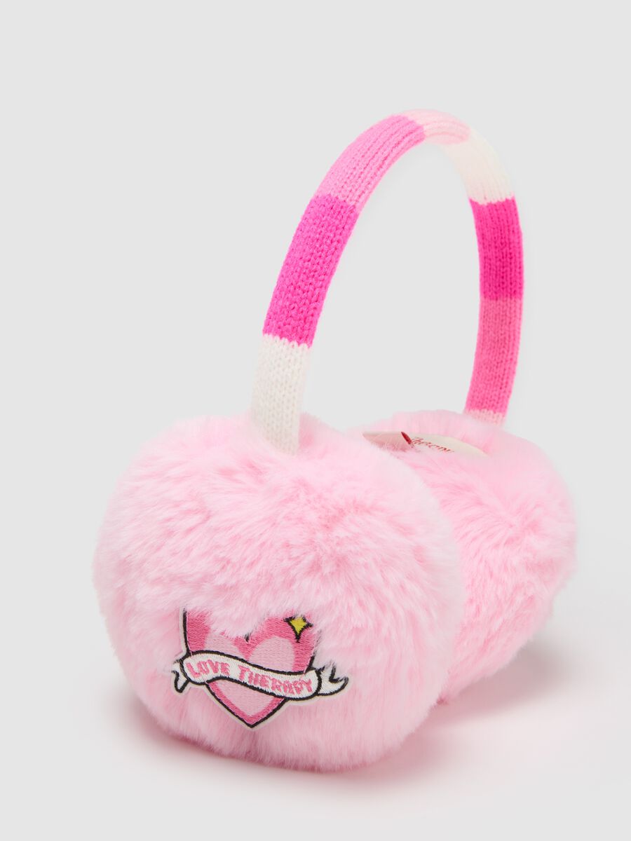 Paraorecchie da ragazza rosa_1