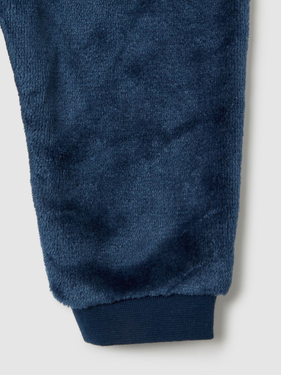 Pigiama blu da neonato con stampa pinguino regular fit_3