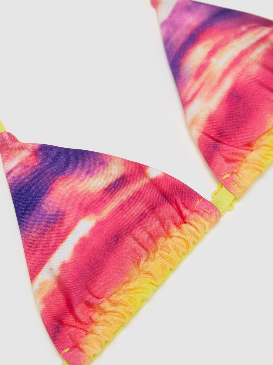 Bikini da ragazze in tessuto elasticizzato multicolor_3