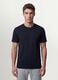 Black organic cotton slim-fit short-sleeve T-shirt_0