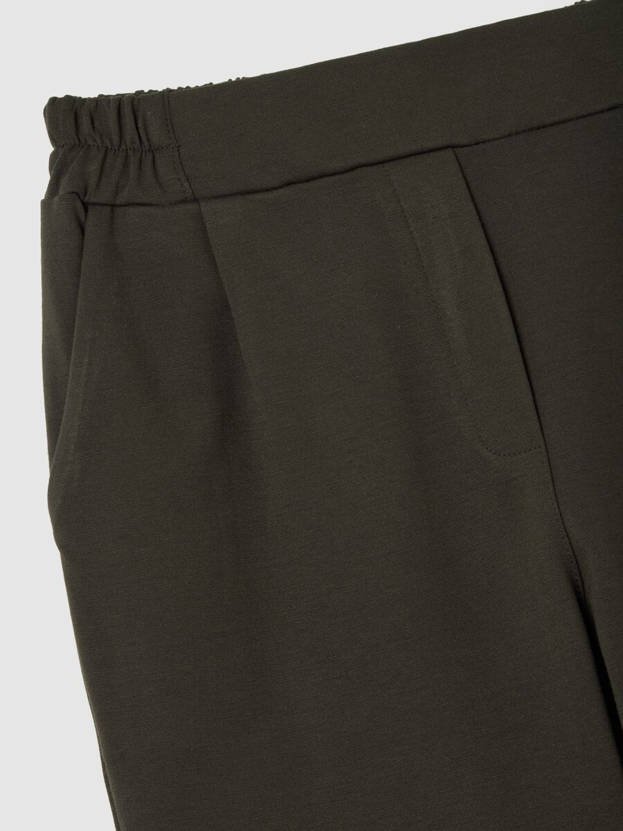 Pantaloni verdi regular fit_5