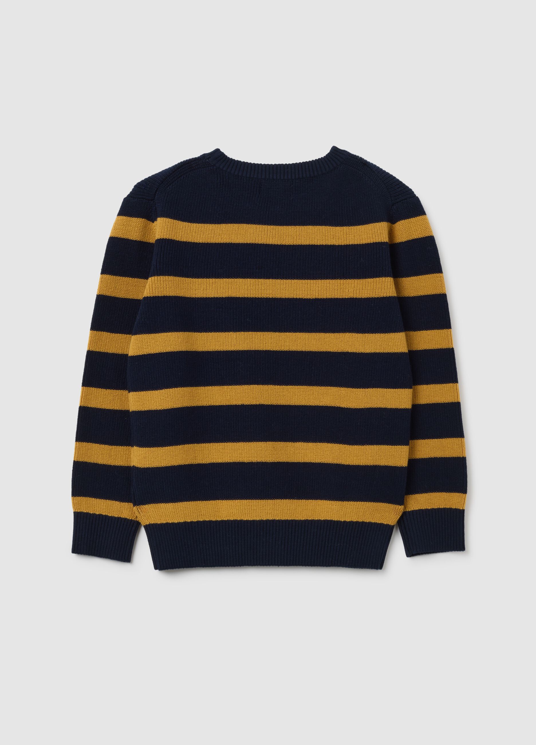 Children's sweater in pure cotton multicolour regular fit