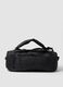 Foldable black sports duffel bag with backpack straps_0