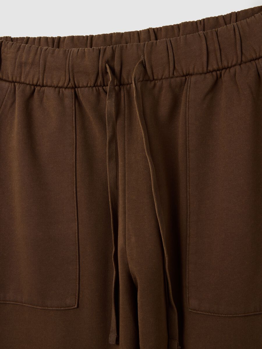Men's Brown Cotton Trousers_5
